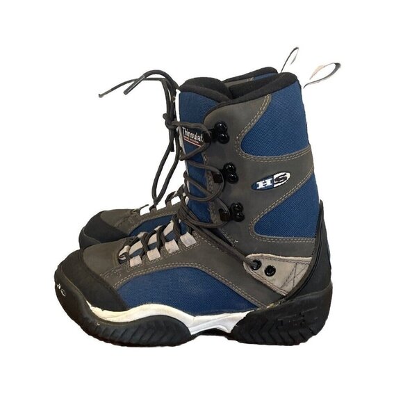 Sims Turbo Men's Snowboard Boots Blue Lace Up Stitched - Size 7 US 40 EUR - Picture 1 of 11